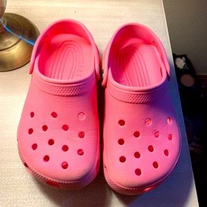 Crocs in bubblegum pink!